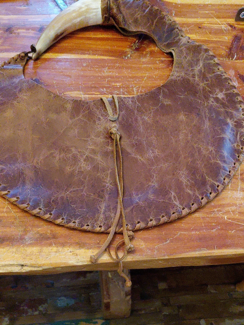 Sundance Genuine Leather Bag"COW HERD" - Picture 4 of 5
